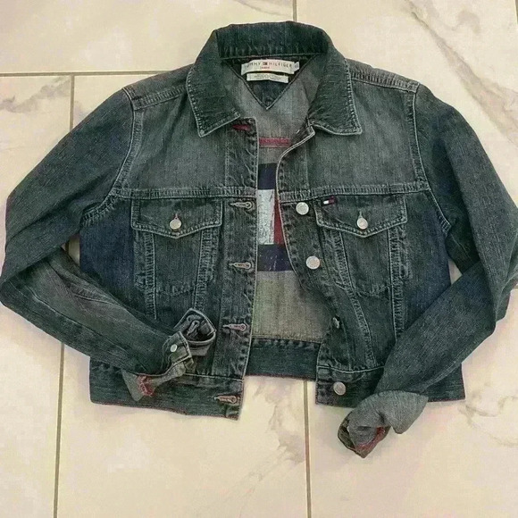 VTG Y2K Tommy Hilfiger jean jacket - Picture 2 of 5